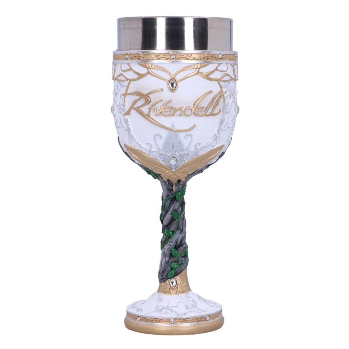 Lord of the Rings Rivendell Sculpted Resin Goblet by Nemesis Now