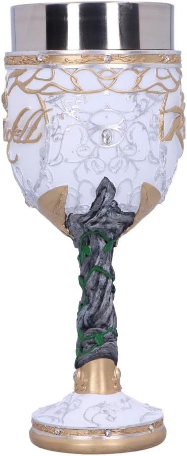 Lord of the Rings Rivendell Sculpted Resin Goblet by Nemesis Now