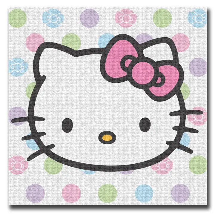 Sanrio Hello Kitty 12x12 Canvas Print