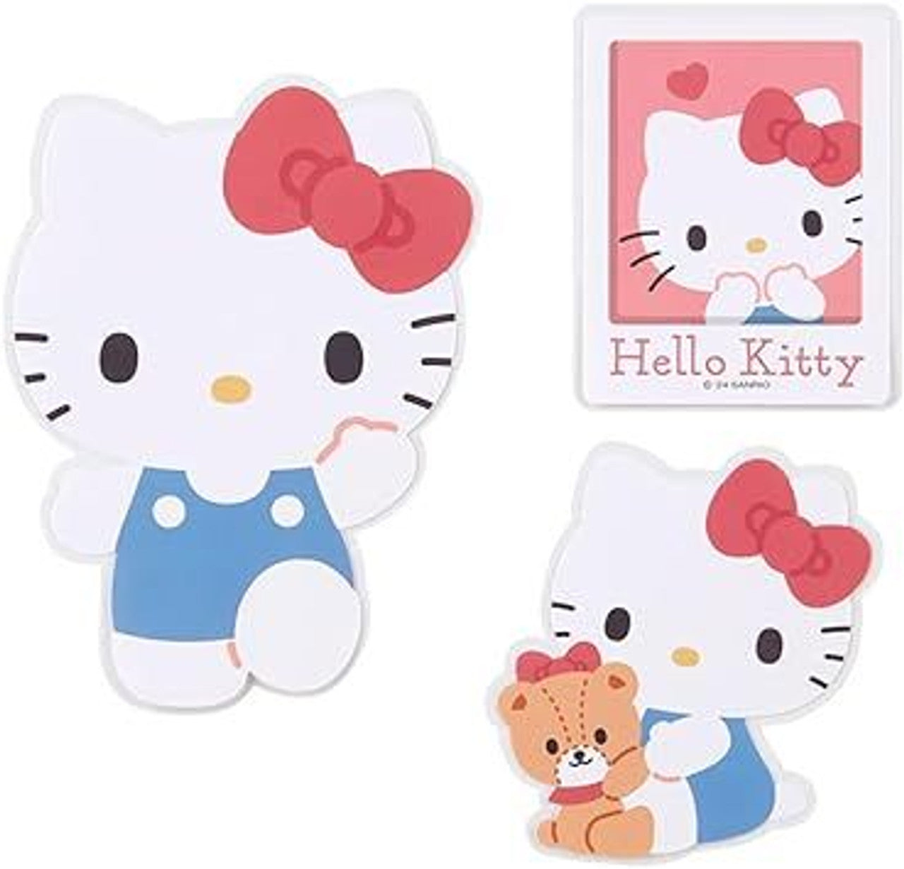 Sanrio Hello Kitty 3 Piece Sticker Decal Set