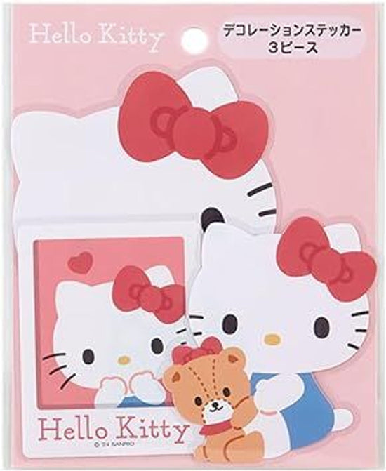 Sanrio Hello Kitty 3 Piece Sticker Decal Set