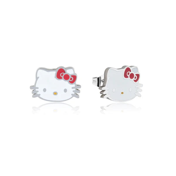 Sanrio Hello Kitty Enamel Stud Earrings