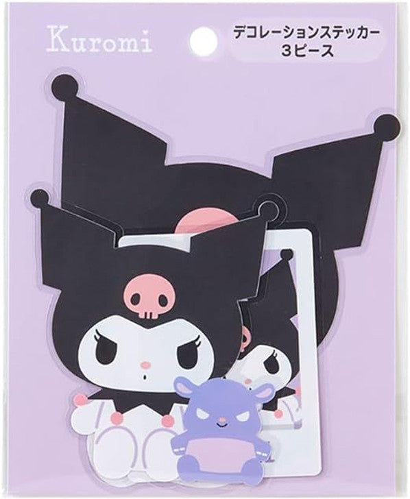 Sanrio Kuromi 3 Piece Sticker Decal Set – Collector's Outpost