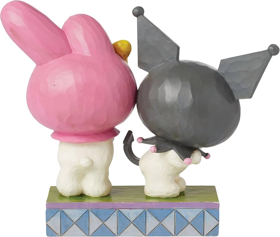 Sanrio Kuromi and My Melody Best Friends Jim Shore Statue