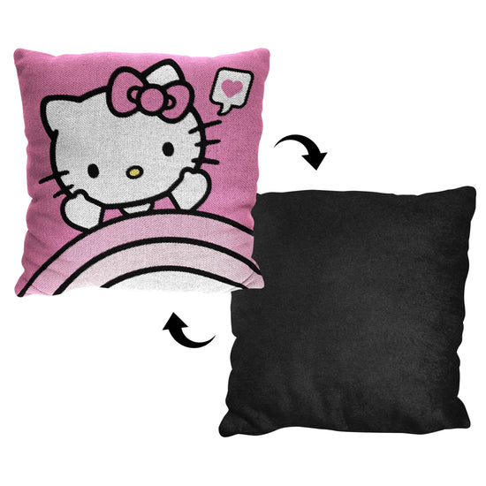 Sanrio Hello Kitty Hugs Woven Jacquard Pillow