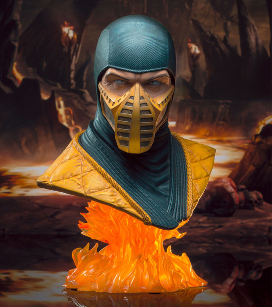 Scorpion (Mortal Kombat) Legends in 3D 1/2 Scale Bust
