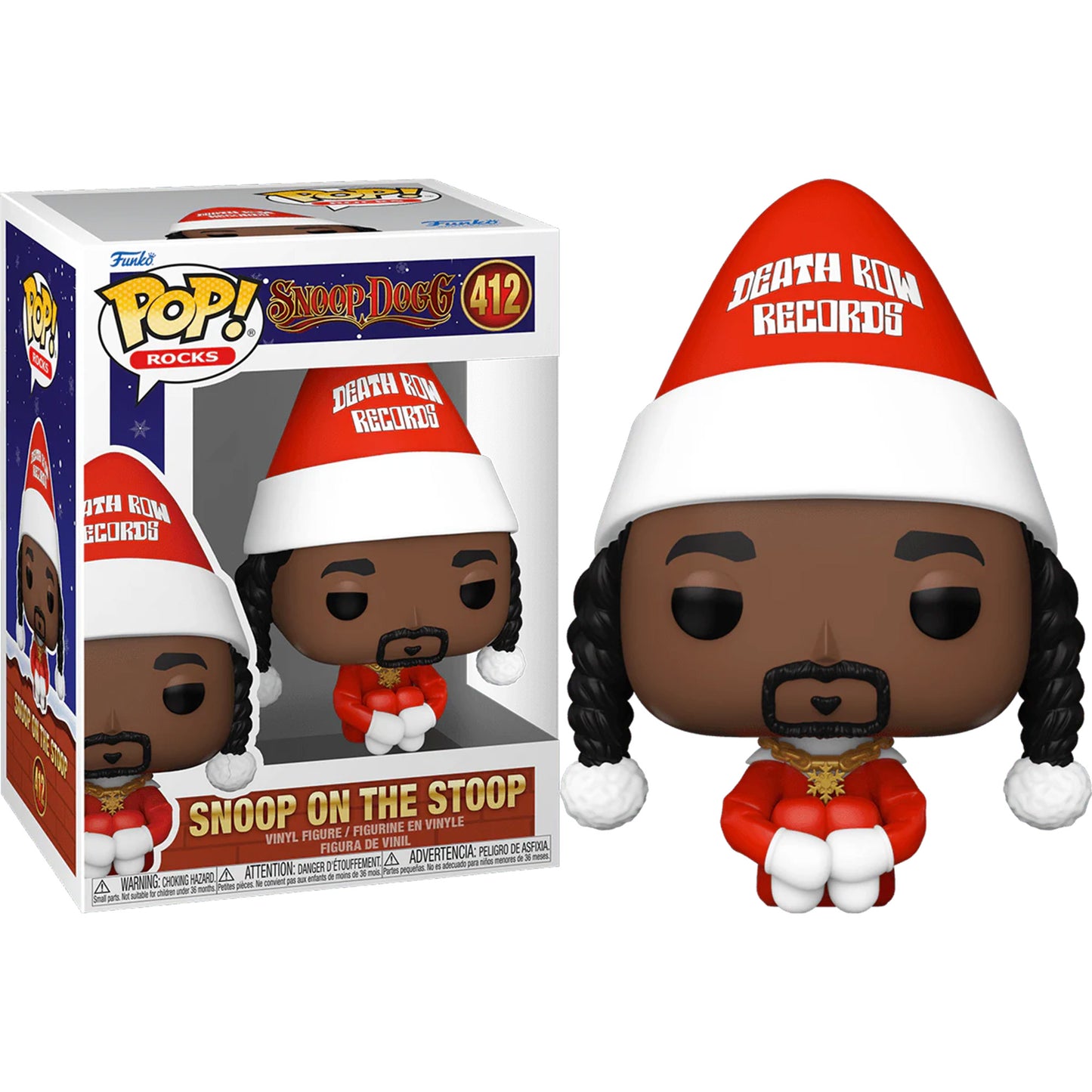 Snoop Dog Snoop on the Stoop Holiday Funko Pop! Rocks