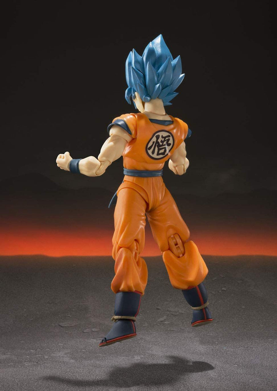 Bandai S.H. Figuarts Super Saiyan Blue Son Goku Figure (Dragon Ball Super: Broly)