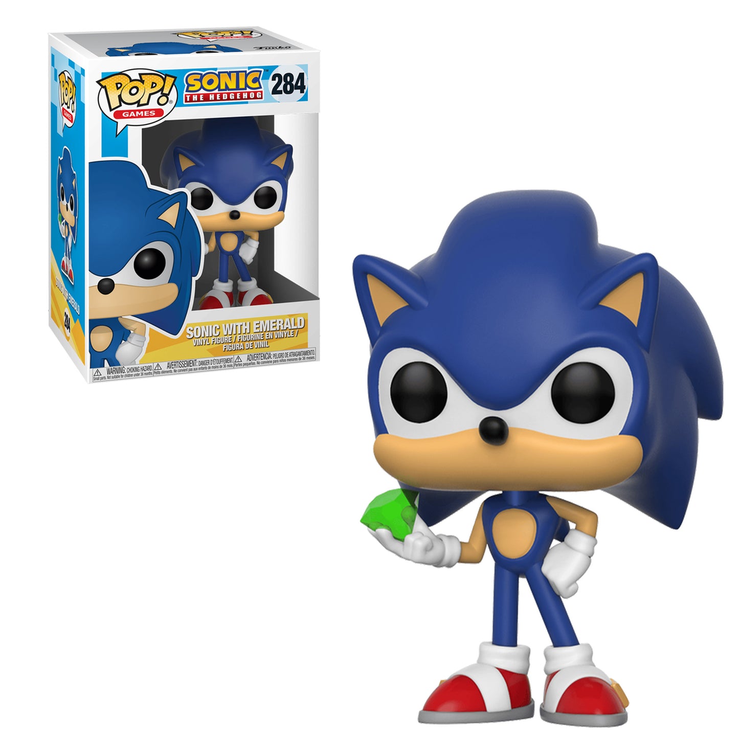 Sonic with Emerald Funko Pop!