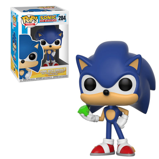 Sonic with Emerald Funko Pop!