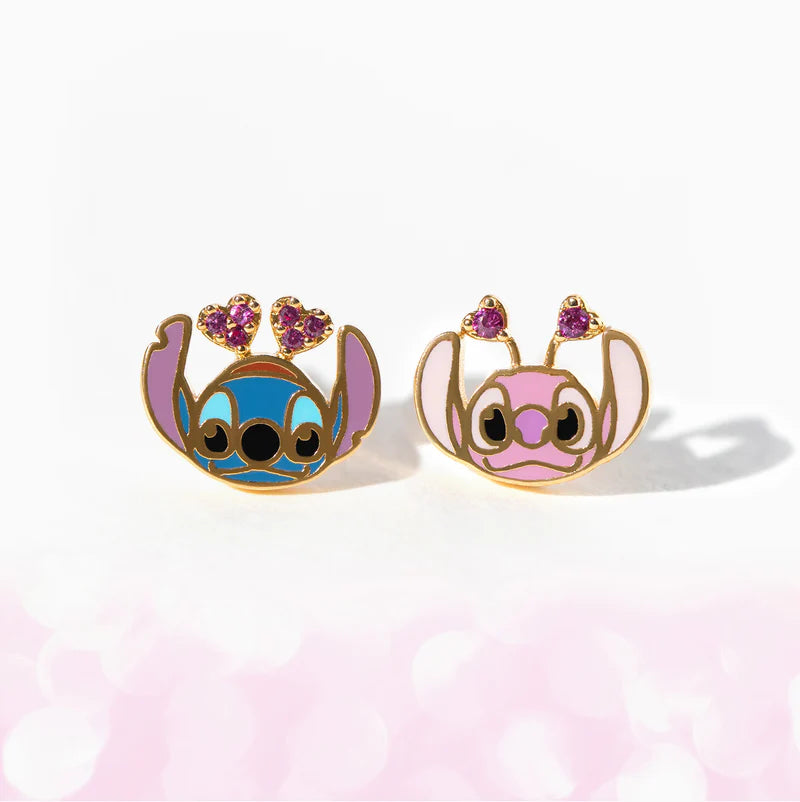 Disney Stitch and Angel Stud Earrings