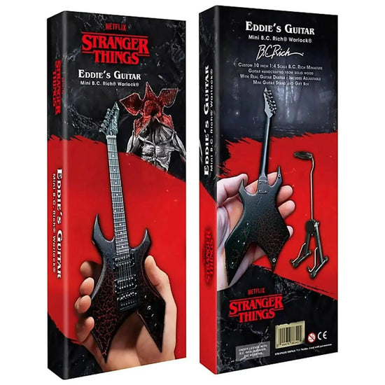 Stranger Things Eddie's B.C Rich Warlock Guitar Scaled Replica