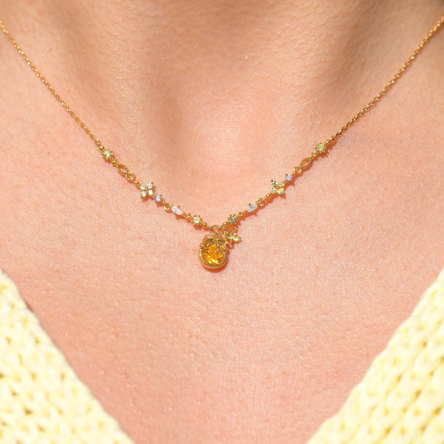 Disney Winnie-the-Pooh Sweet as Hunny Necklace