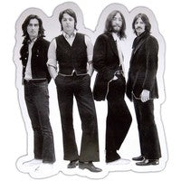 The Beatles Band Line-Up Cut-Out Magent