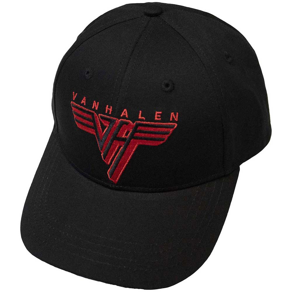 Van Halen Embroidered Red Logo Baseball Cap