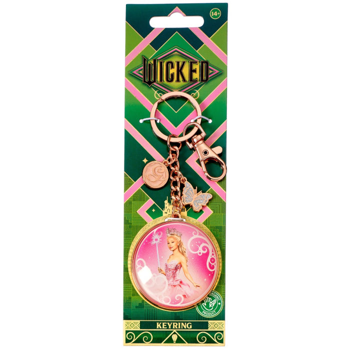 Wicked Glinda the Good Witch Bubble Keychain