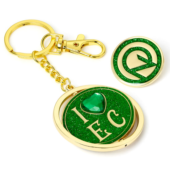 Wicked "I Love Emerald City" Tourist Enamel Keychain and Pin Set