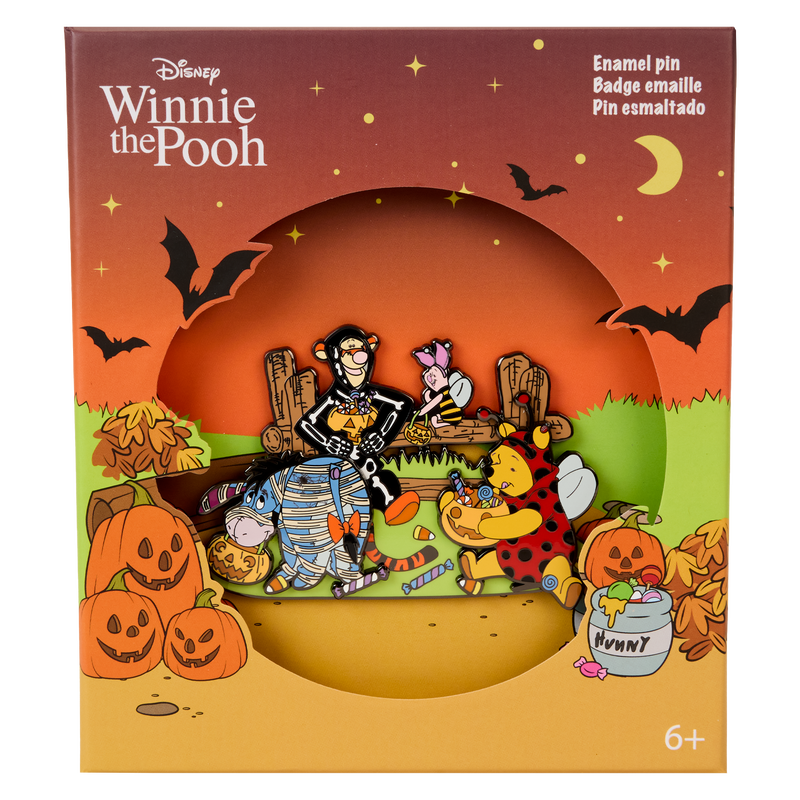 Winnie the Pooh 'Trick or Treat' 3" Collectors Pin by Loungefly