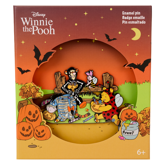 Winnie the Pooh 'Trick or Treat' 3" Collectors Pin by Loungefly