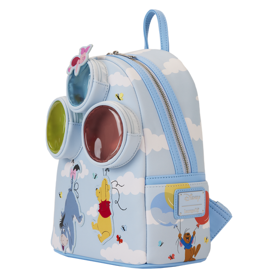 Pooh Bear and Friends Floating Balloons Mini Backpack by LoungeFly