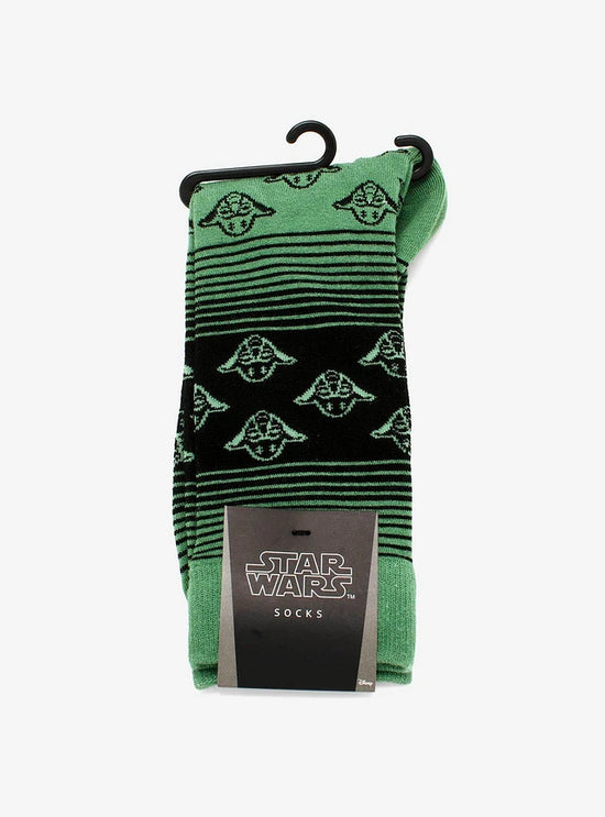 Star Wars Yoda Ombre Green Men's Dress Socks