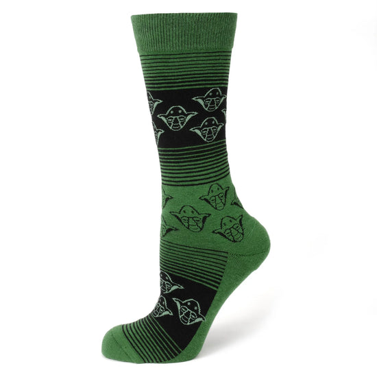 Star Wars Yoda Ombre Green Men's Dress Socks