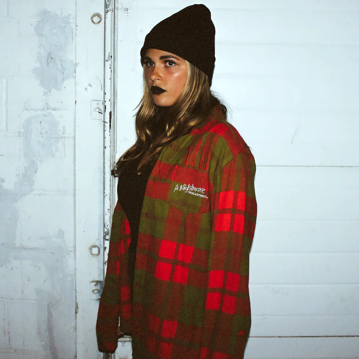 A Nightmare On Elm Street Flannel Shirt by Cakeworthy