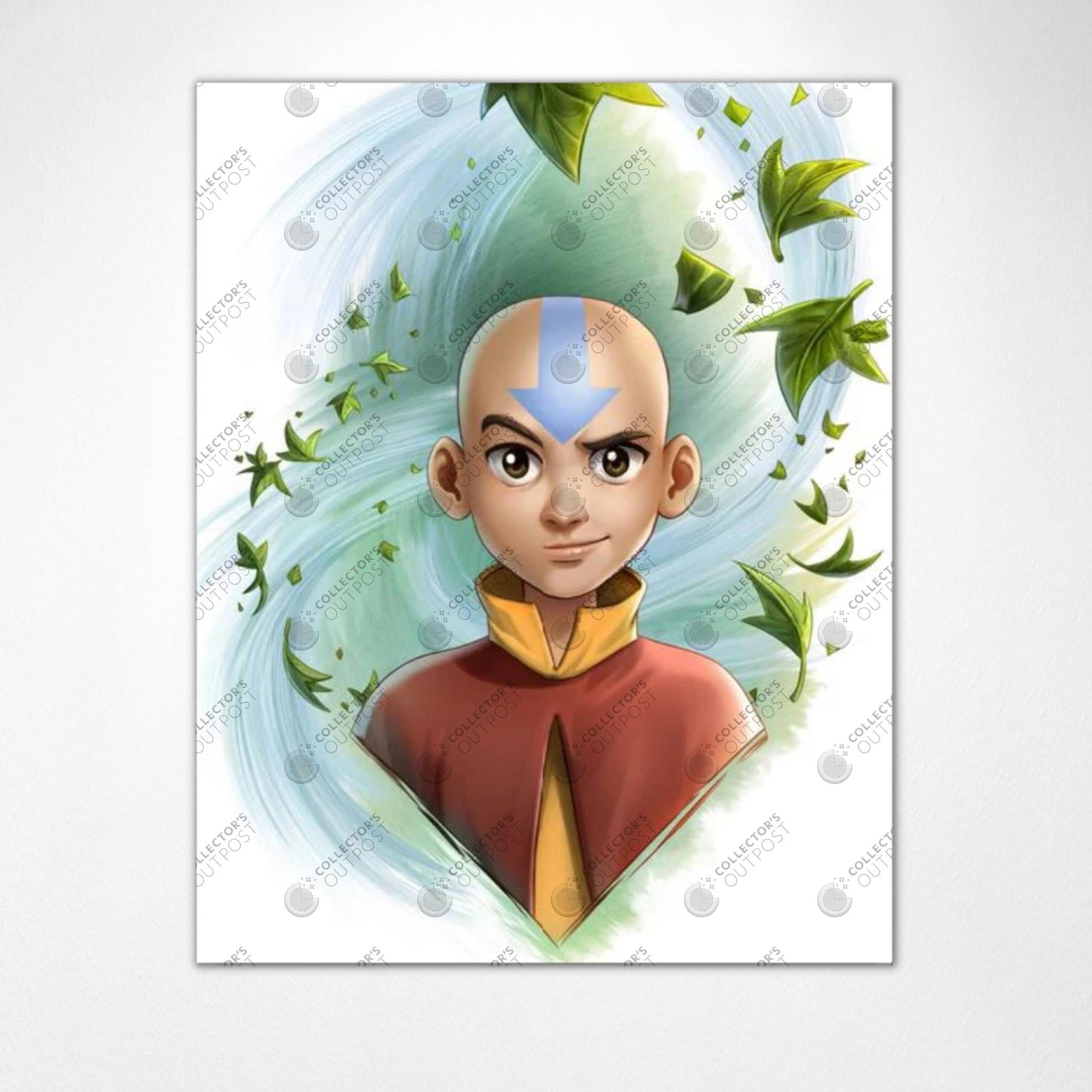 Aang The Chosen One (Avatar: The Last Airbender) Legacy Portrait Art Print