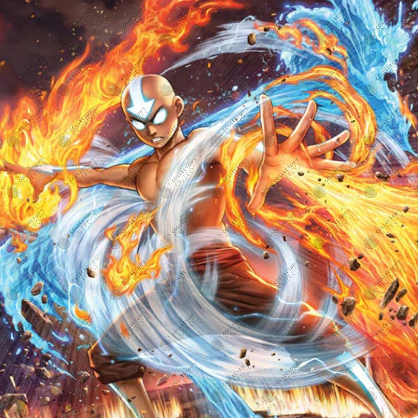 Aang "The Ultimate Price" Avatar: The Last Airbender Premium Art Print