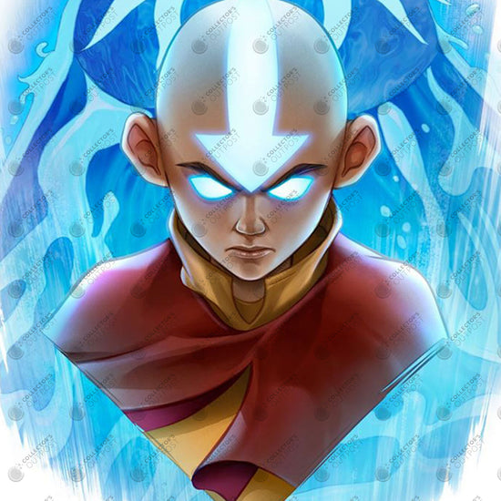 Aang Water Spirit (Avatar: The Last Airbender) Legacy Series Portrait Art Print