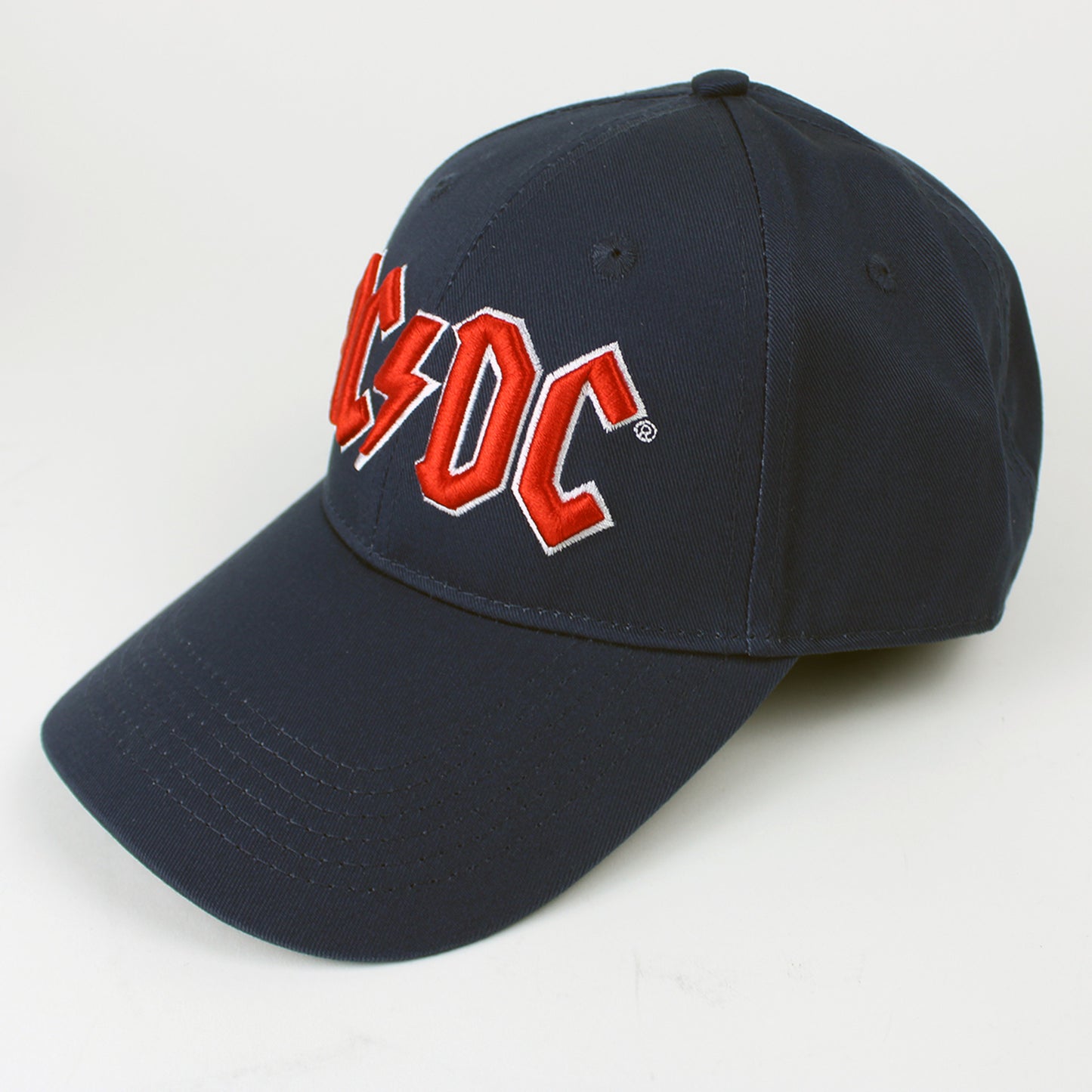 AC/DC Classic Logo Embroidered Snapback Hat