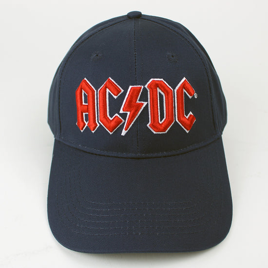 AC/DC Classic Logo Embroidered Snapback Hat