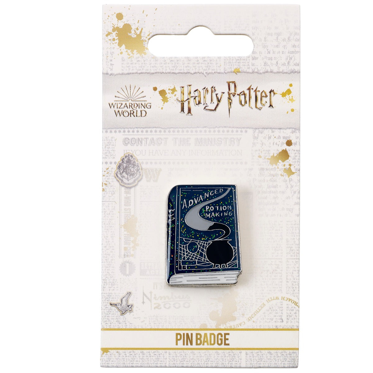 Advanced Potion Making Textbook Harry Potter Enamel Pin