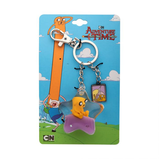 Adventure Time Floating Jake Multi-Charm Keychain