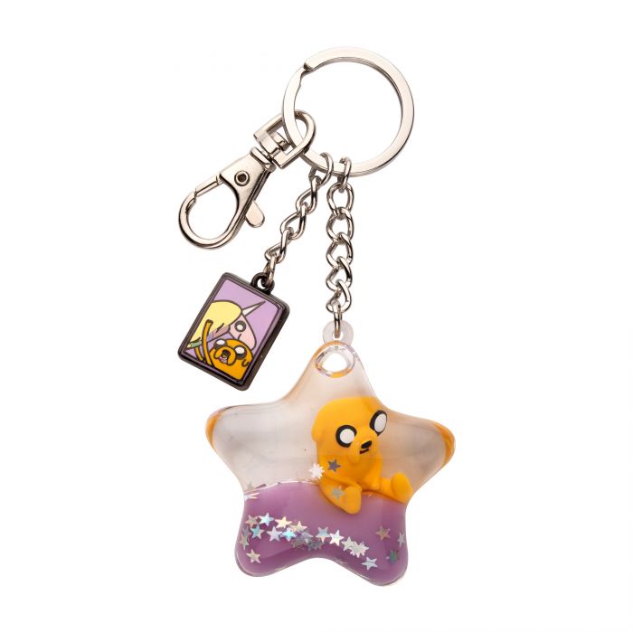 Adventure Time Floating Jake Multi-Charm Keychain