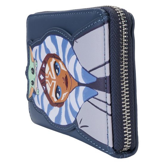 Ahsoka and Grogu 'Precious Cargo' Zip Around Wallet by LoungeFly
