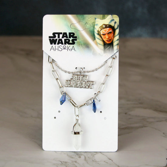 Ahsoka's Kyber Crystal (Star Wars: Ahsoka) Jedi Knight Necklace