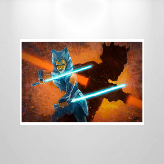 Load image into Gallery viewer, Ahsoka Tano &amp;quot;Every Choice Made&amp;quot; Star Wars Art Print
