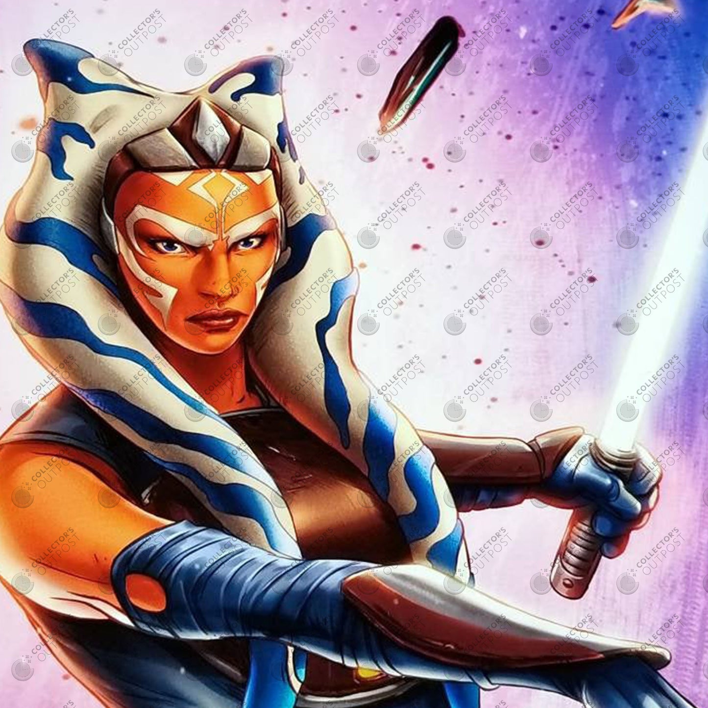 Ahsoka Tano I am no Jedi Includes License to resale on Customers Products  only. Cannot resell digital items of this graphic.