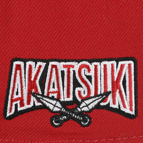 Akatsuki Embroidered Cloud Patch Snapback Hat