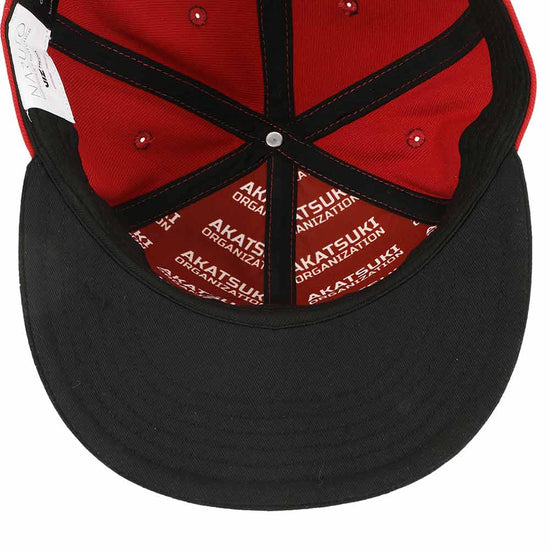 Akatsuki Embroidered Cloud Patch Snapback Hat