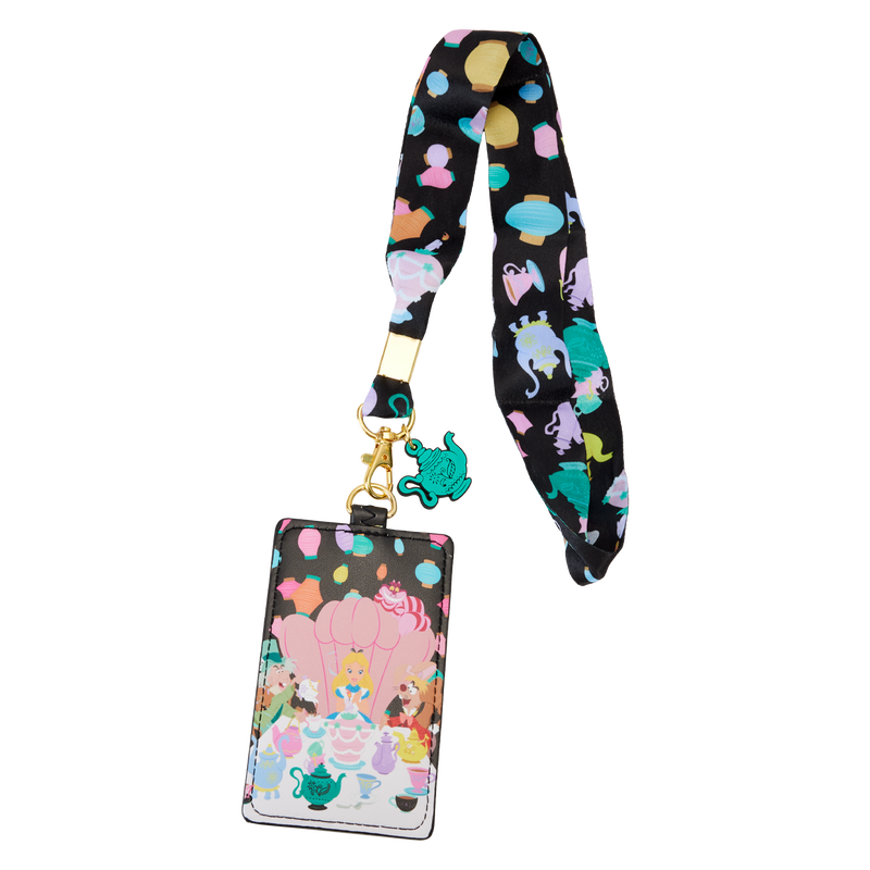 Alice in Wonderland Unbirthday Lanyard with Card Holder by Lounge Fly