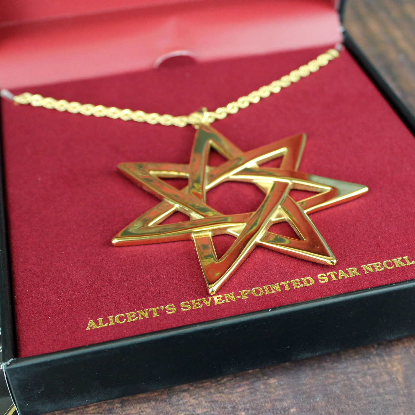Alicent's Seven-Pointed Star Necklace (House of the Dragon) Prop Replica Necklace