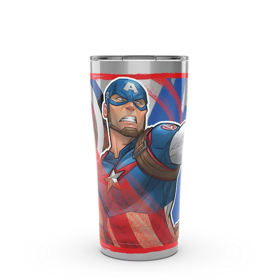 Captain America 20oz Stainless Steel Tumbler