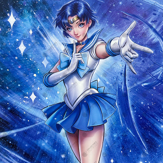 Ami Mizuno (Sailor Mercury) Sailor Moon Premium Art Print