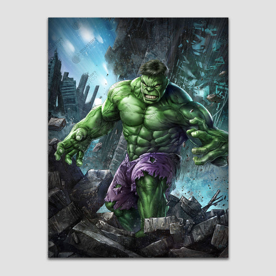 Load image into Gallery viewer, Angry Hulk &amp;quot;Strongest One There Is&amp;quot; Marvel Art Print
