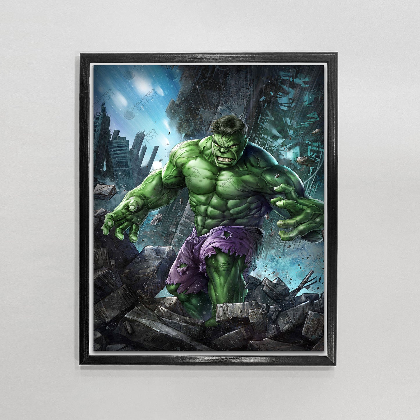 Angry Hulk "Strongest One There Is" (Marvel) Premium Art Print
