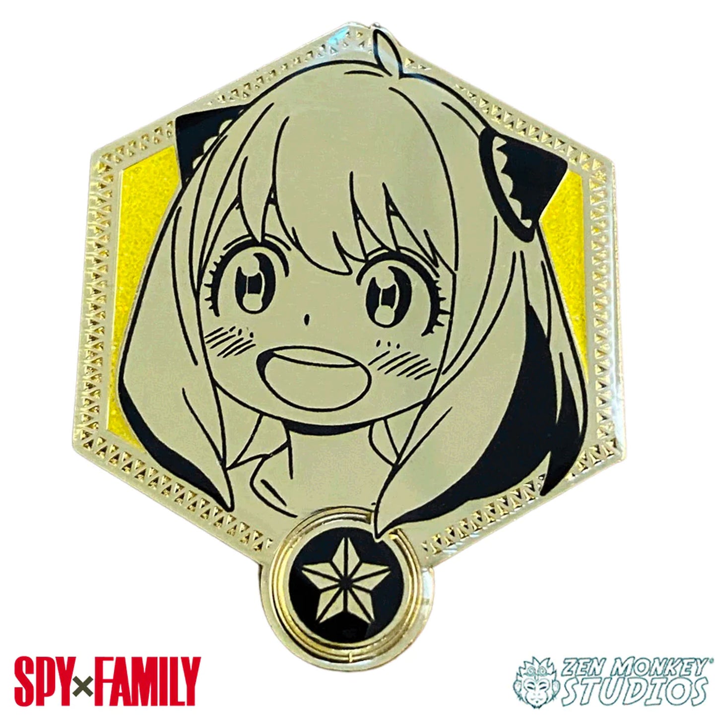 Anya (Spy X Family) Golden Series Pin