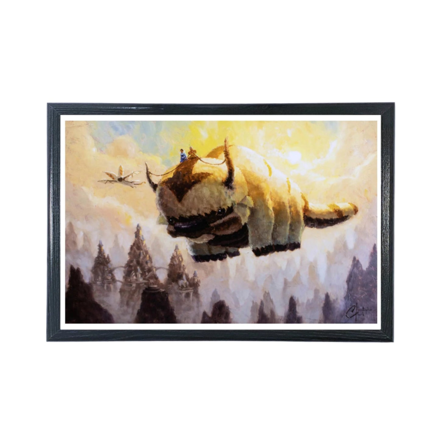 Appa "Yip Yip!" (Avatar: The Last Airbender) Premium Art Print