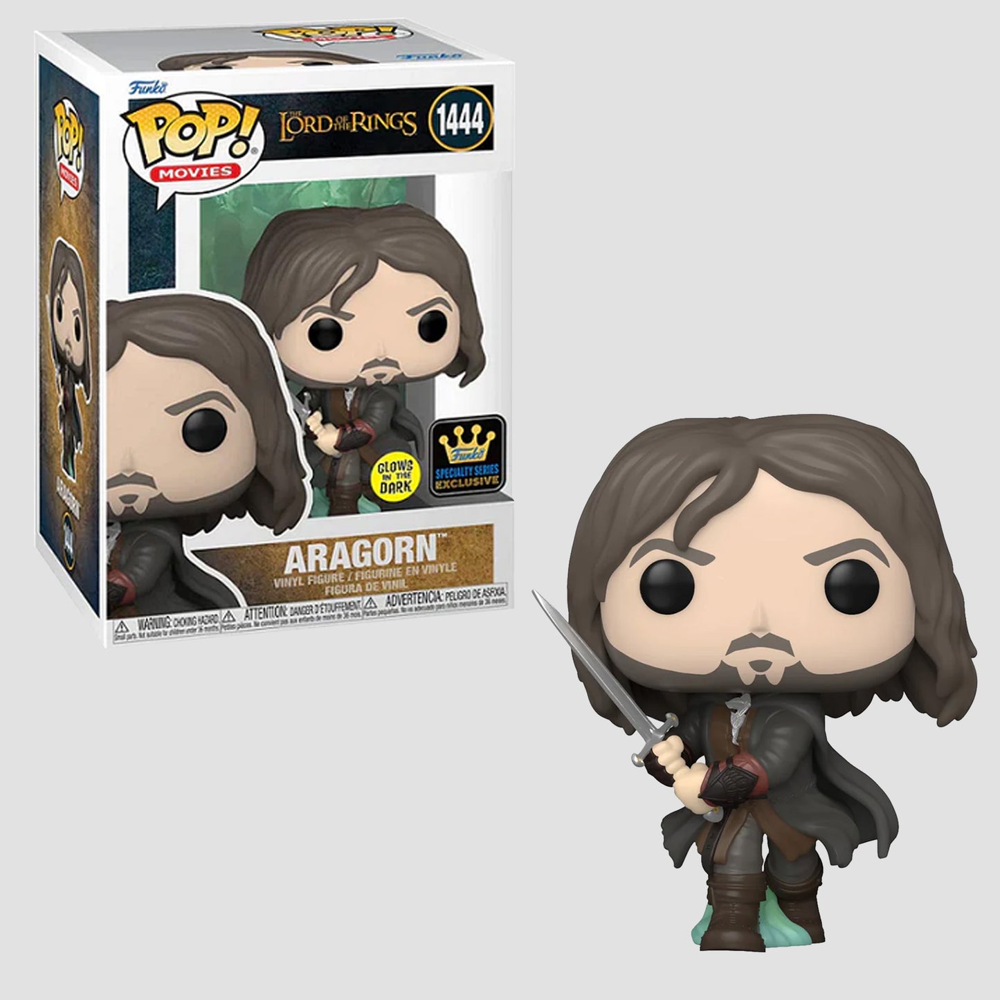 Aragorn (Lord of the Rings) Army of the Dead Specialty Series Glow-in-the-Dark Funko Pop!
